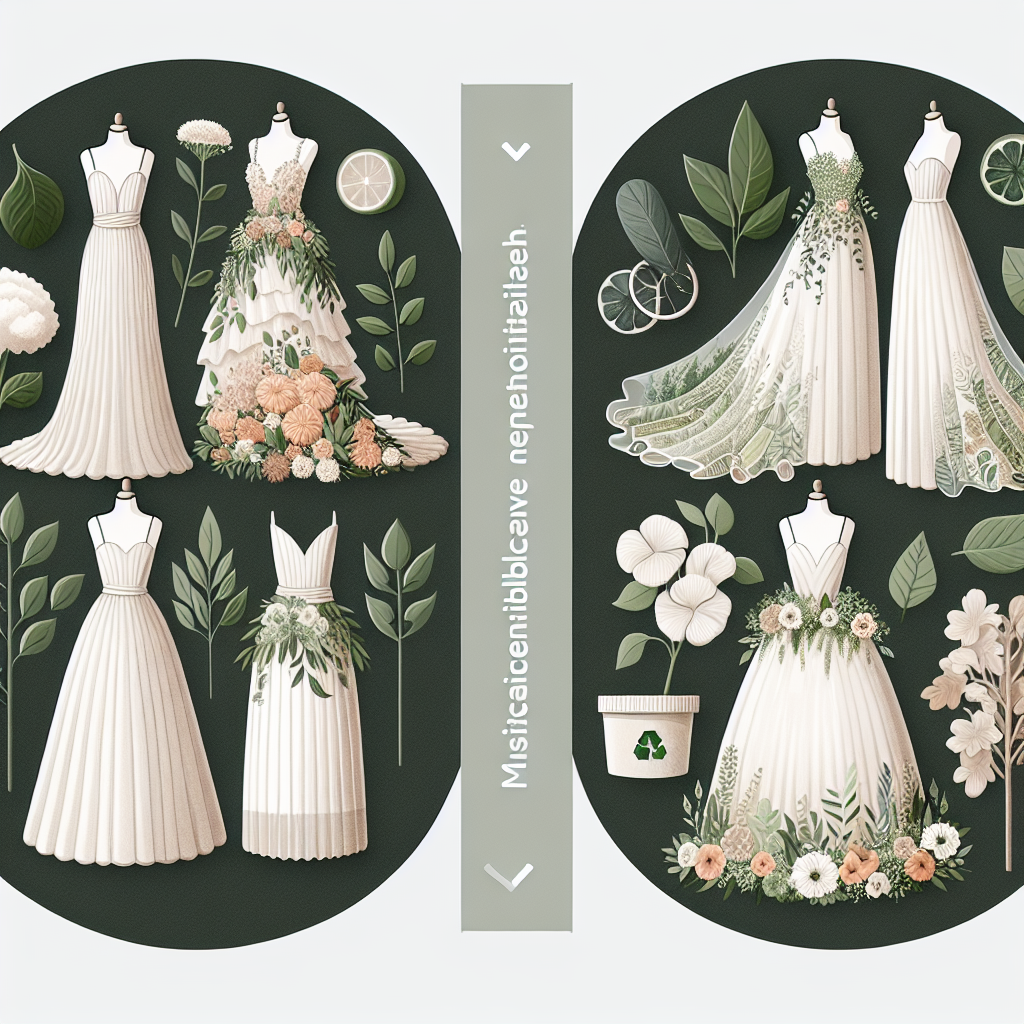 vestidos de novia sostenibles y ecológicos